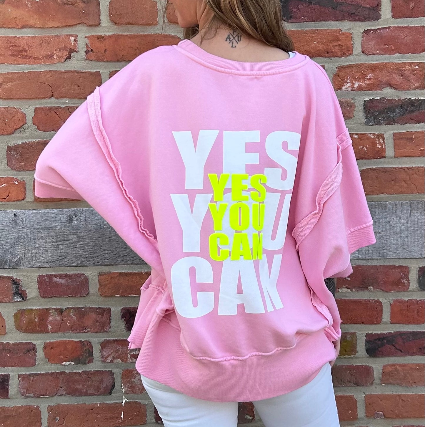 YES YOU CAN Sweatshirt