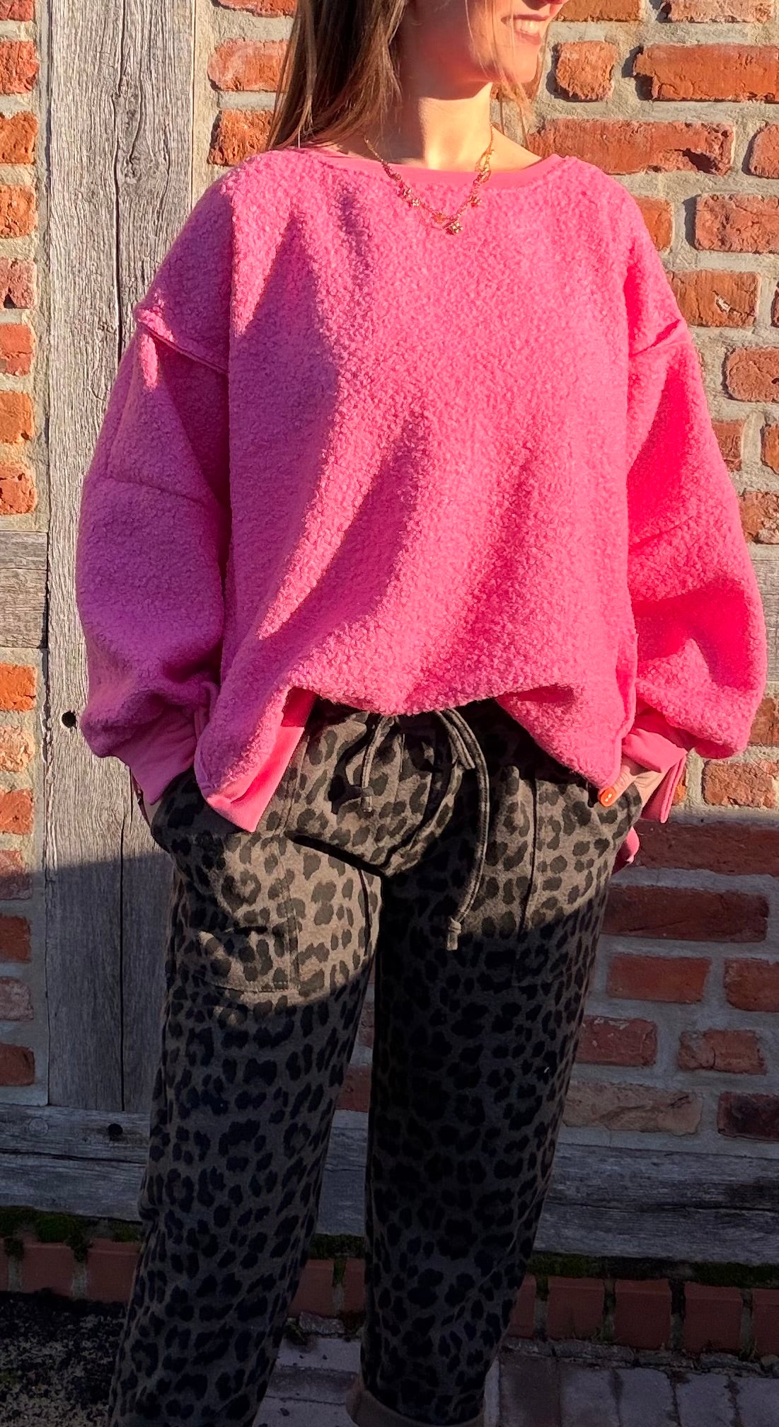Candy Fleece Sweater