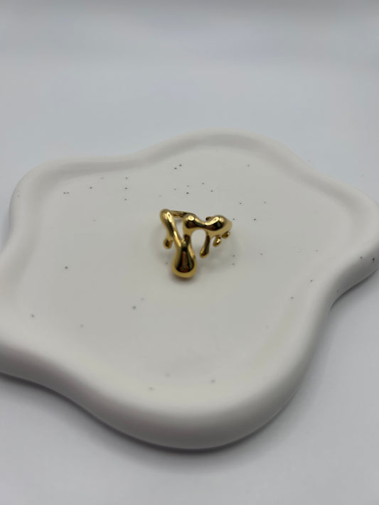 Ring Gold Melting Drops