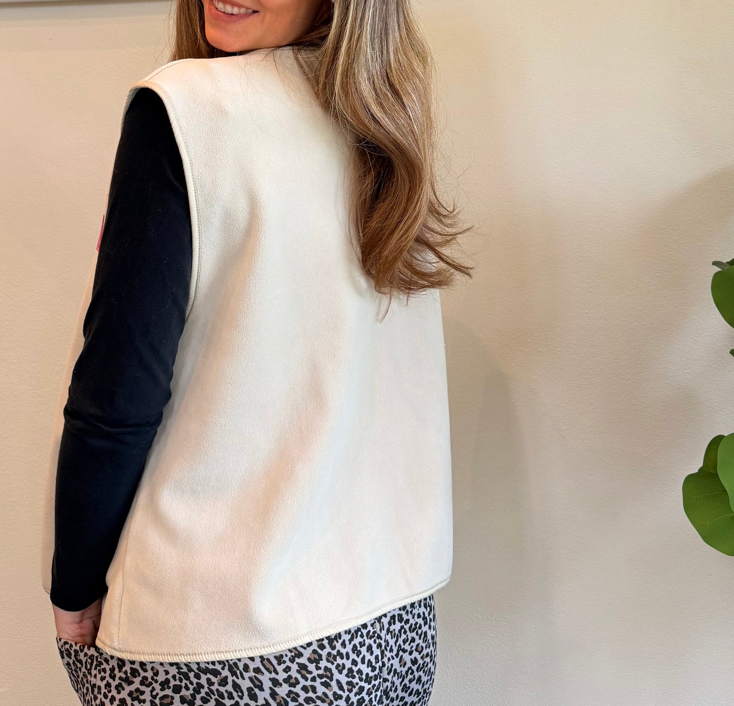 Little Amour Weste Beige