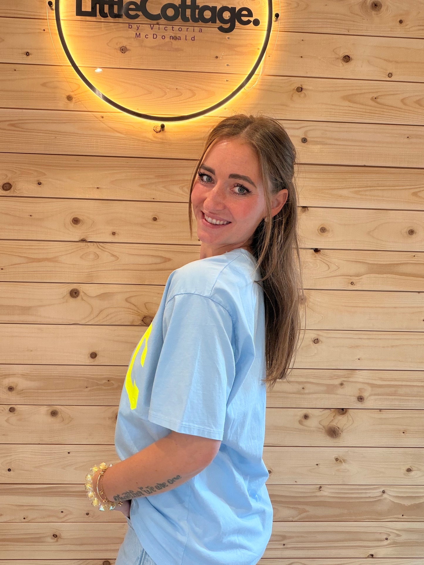 NYC Blau/Gelb T-Shirt