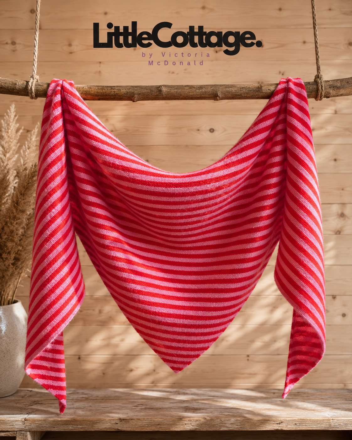Dreieckstuch Candy Stripe