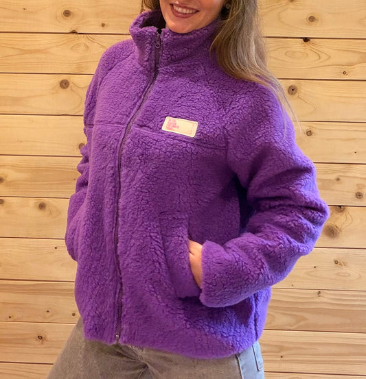 Teddyjacke Cozy Club Lila