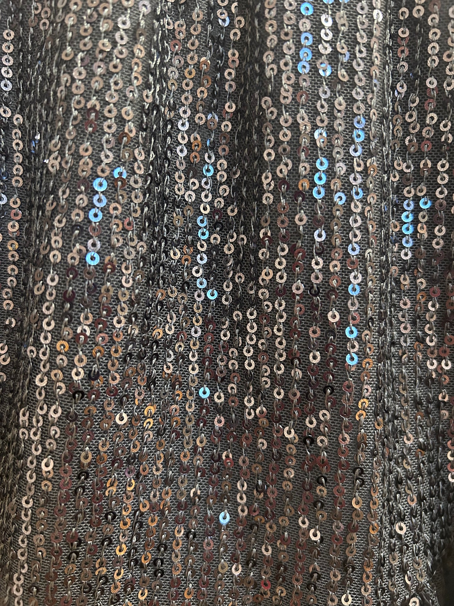 Pailletten Skort schwarz