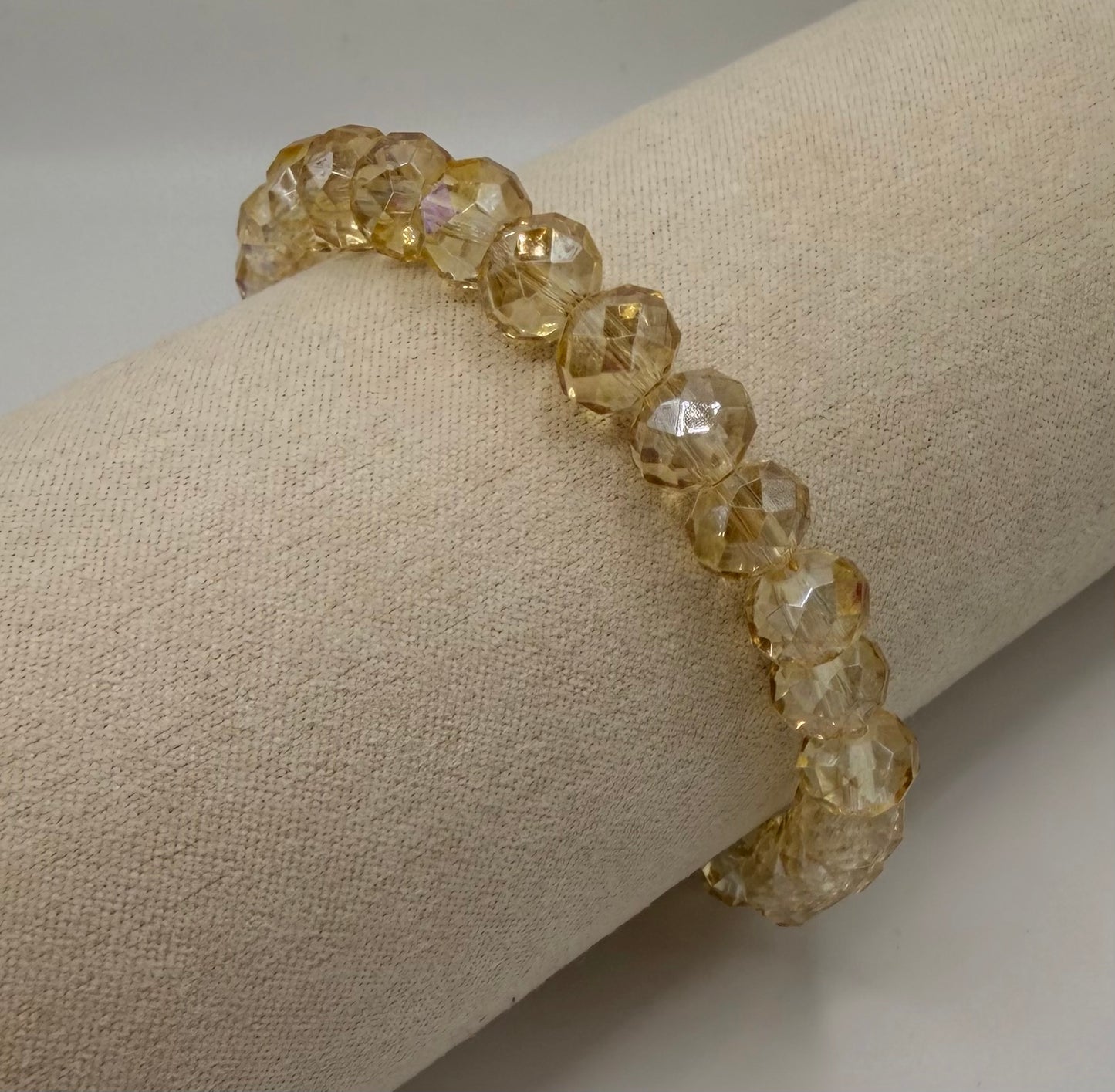 Armband Sparkel Love Beige (Maxi)