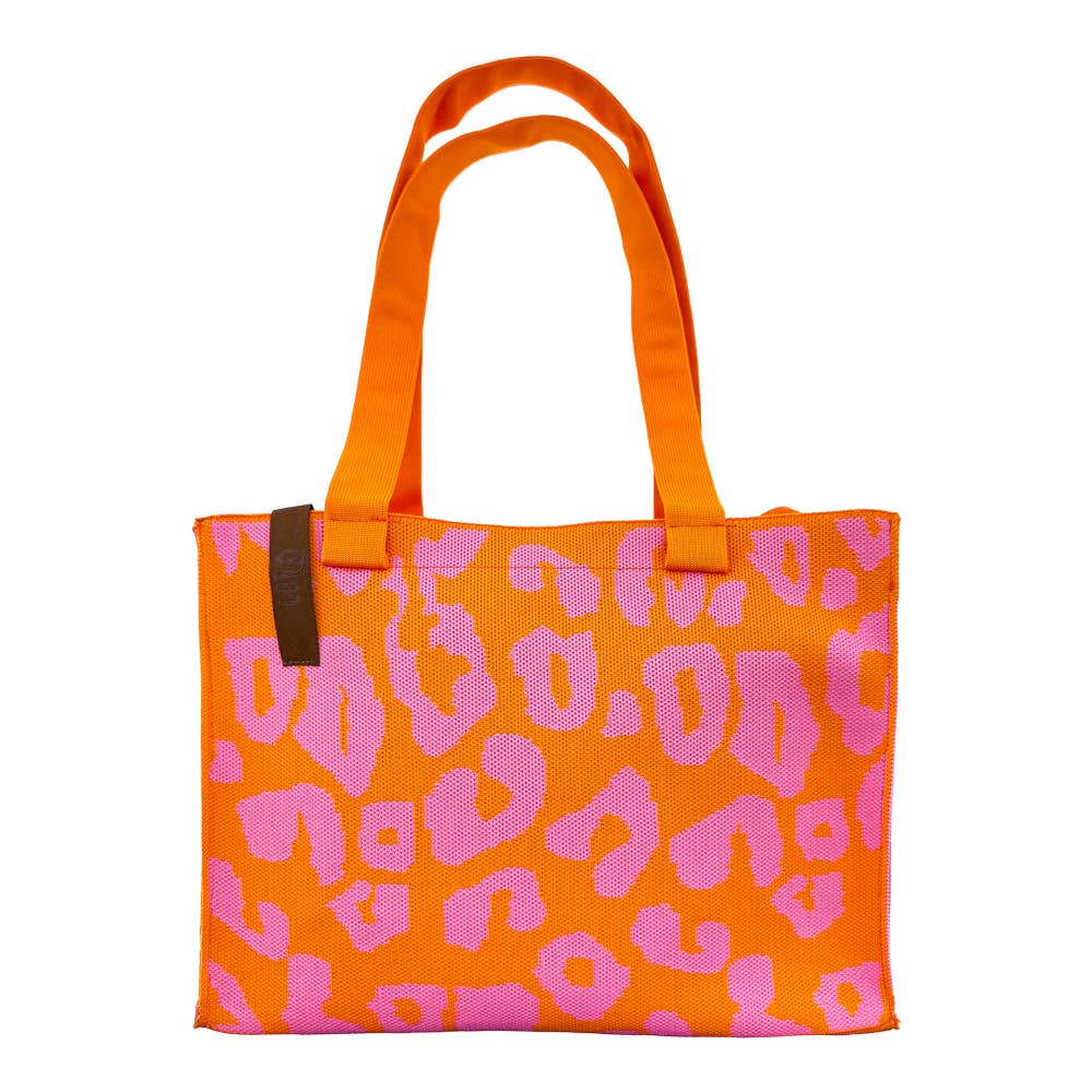 Tote Bag in Orange und Pink