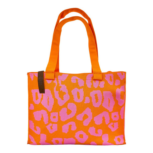 Tote Bag in Orange und Pink